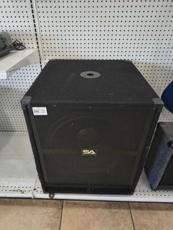 Seismic audio active 20-in subwoofer