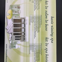 Clean + easy basic waxing spa kit