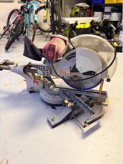 Miter saw 12 inch double bevel sliding
