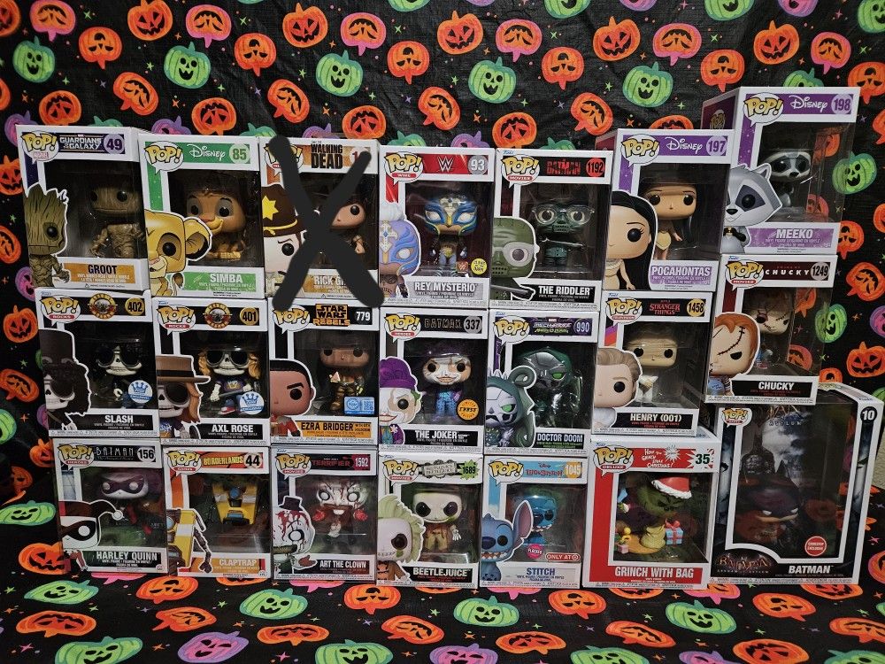 Funko $15 Each