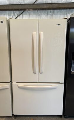 Amana 3-Door White Refrigerator Fridge
