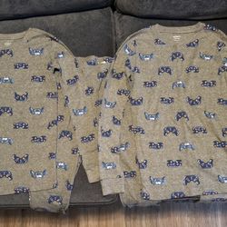 Carters Long Sleeve Kids 2 pc Pajama Set