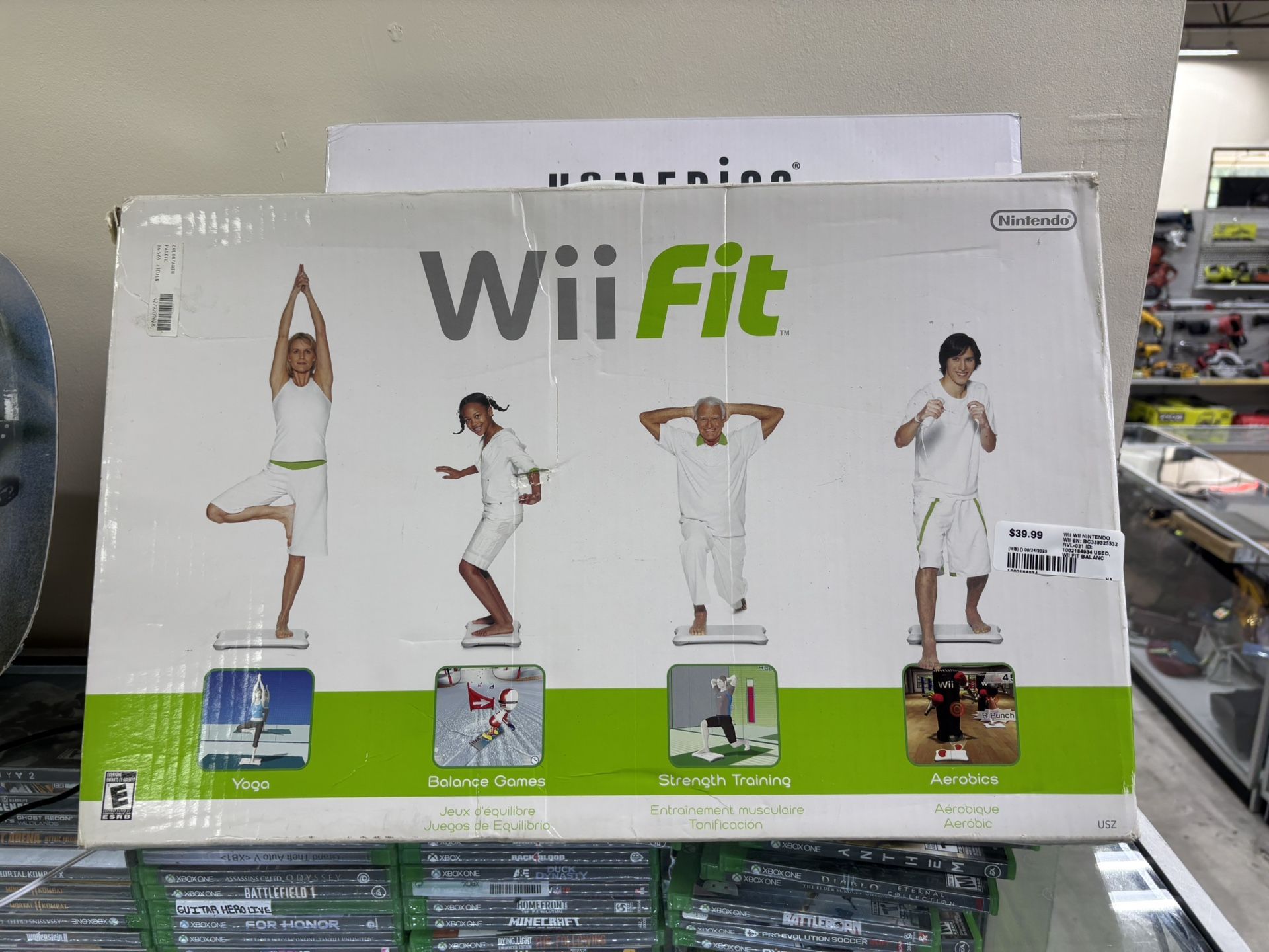 Nintendo Wii Fit Balance Board and Wii Fit DVD