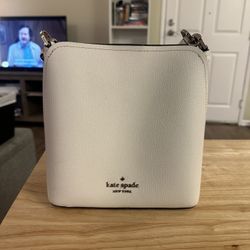 Kate Spade White Bucket Bag