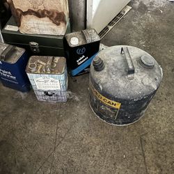 Vintage Oil And Gas Cans Purchase All Or Separate
