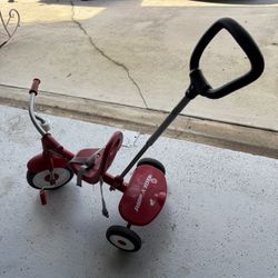 Kids Scooter With Handle For Parents To Push