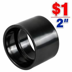 ABS DWV HUB x HUB Coupling Fitting 2"