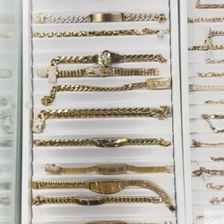 Gold Bracelets 14K At Valentina