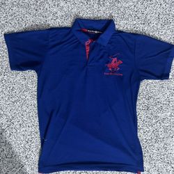 navy and red Beverly Hills polo club polo 