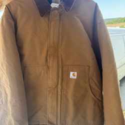 Carhartt Duck Traditional Jacket/Arctic-Quilt Lined