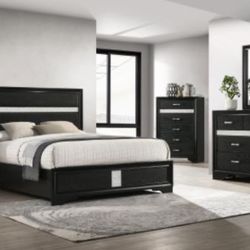 New Bedroom Set In Box 📦 Stop Paying Retail  Prices 4pc Set 