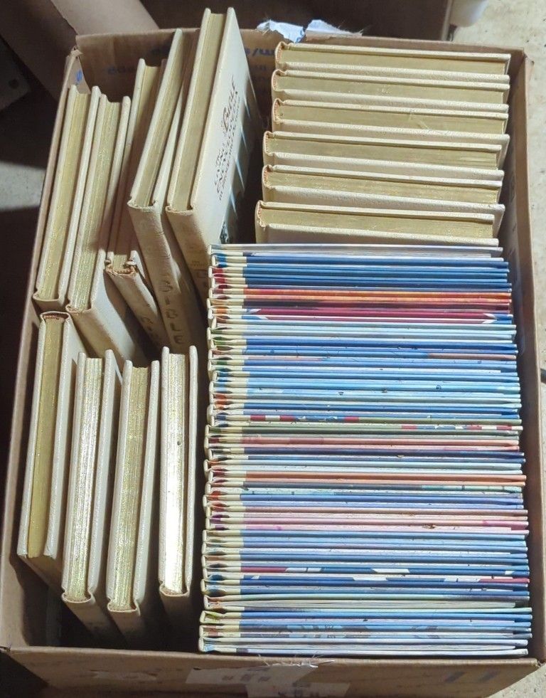 Box Of Christian Story Books And Encyclopedias