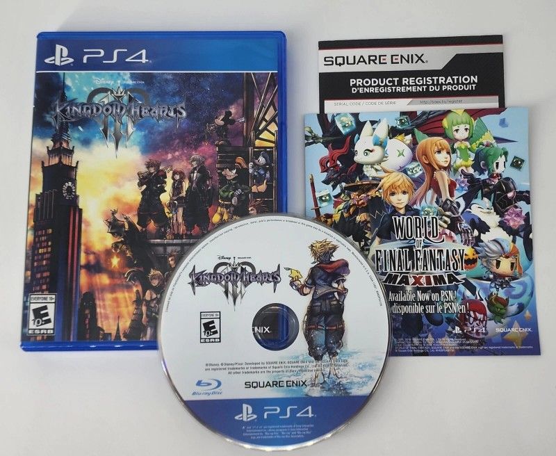 NEW KINGDOM HEARTS III SONY PS5 DISC PS4
