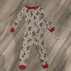 Mickey Mouse Footless Pajamas 2T