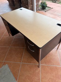 HON Office Desk with Drawers