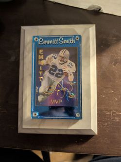 1994 emmitt Smith plaque.