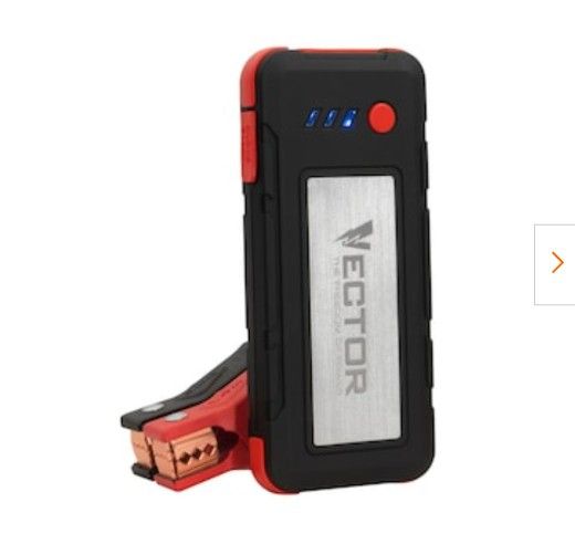Vector Lithium Jump Starter USB Power Bank 1000A Peak Battery