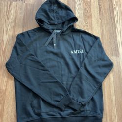 Cnnabs Black Amiri Hoodie Medium 