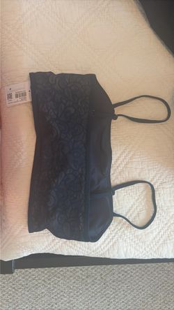Nulu paisley black navy cheetah print bra size S