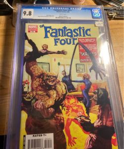 fantastic four 554 variant cgc 9.8.
