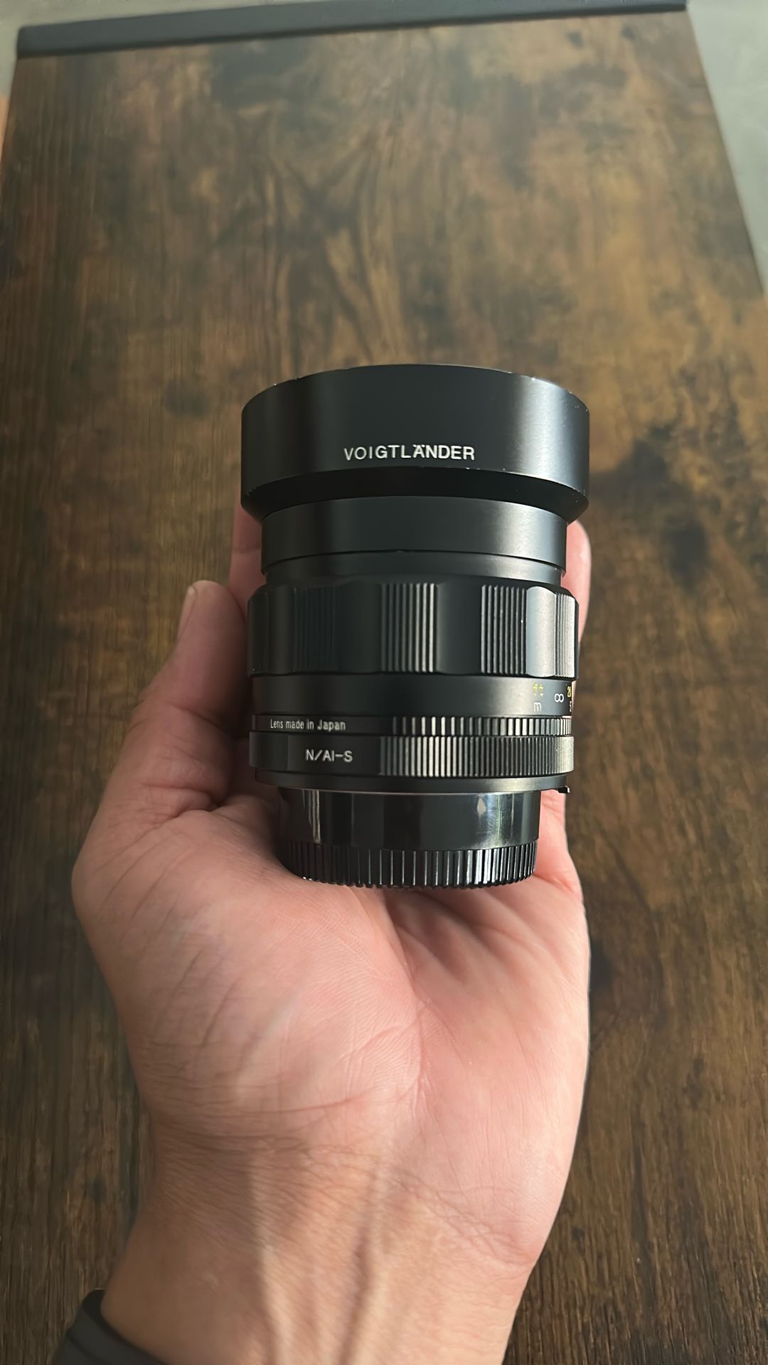 Voigtlander 58mm F1.4 F Mount