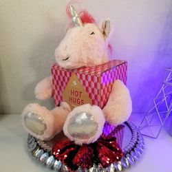 Aroma Home Pink Huggable Unicorn Hot Hugs Christmas Gift