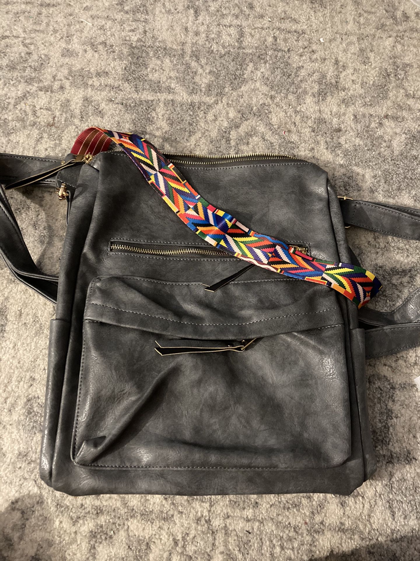 Beautiful brand new women’s backpack/convertible bag/purse