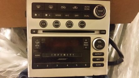 Infiniti g35 vq radio