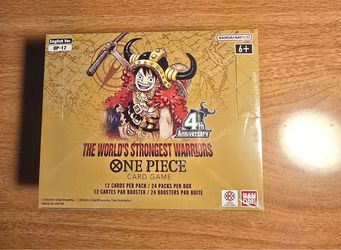 One Piece Card Game — OP-17: The World's Strongest Warriors Booster Box