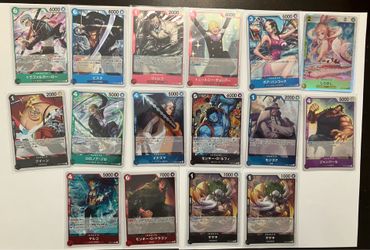 16 Card Lot of One Piece