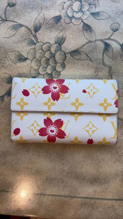 Rare Limited Edition Louis Vuitton Cherry Blossom Wallet