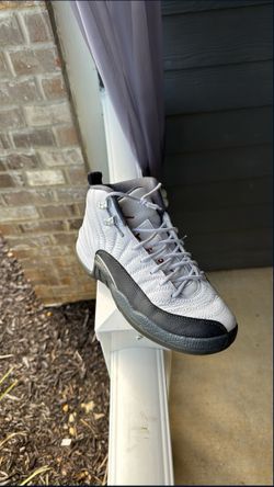 Air Jordan 12 Retro  - White/Dark Grey - gym red