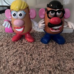 Mr. & Mrs. Potato Head (aka Steve Harvey 