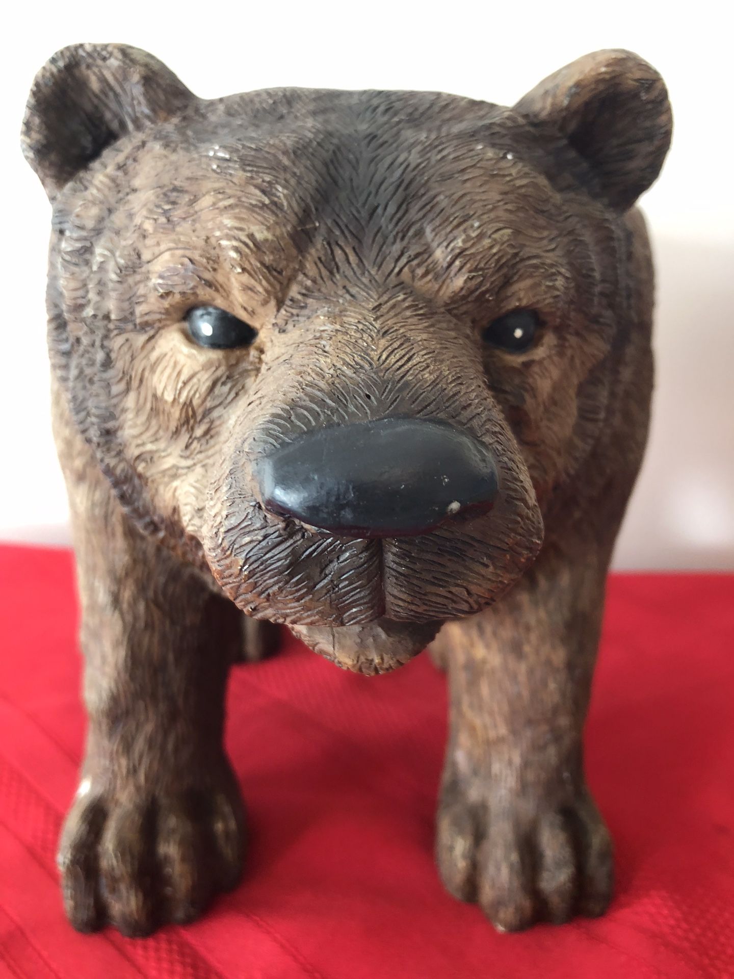BEAR Plant Stand - Flat Top - Foot Stool Resin
