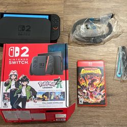DESCRIPTION! Nintendo Switch w/ DK Bazzana but in fantastic shape (Pokemon Za Box)