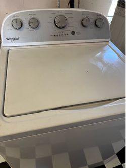 Whirlpool washer.