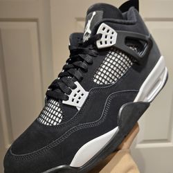Air Jordan 4 White Thunder Mens Size 12M 13M
