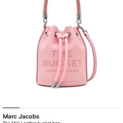 New Marc Jacob’s Bucket Bag With Tags Recipe Box And Dust Bag