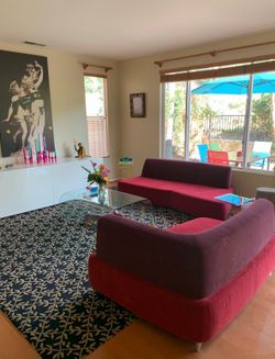 Two Modular Sectional Sofas / Couches