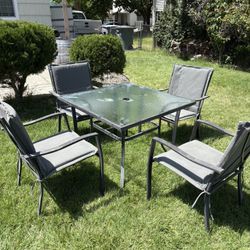 Outdoor Table And Chairs