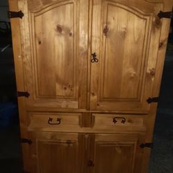 6ft + Armoire Real Wood