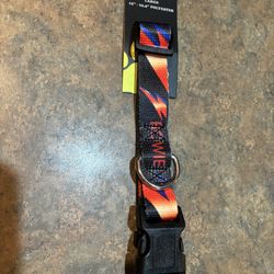 David Bowie Dog Collar Size Large 