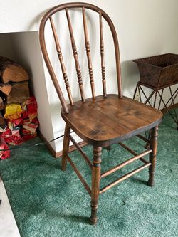 Wooden chairs