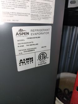 Goodman 3 to 3. 5   ton ac coil 21" 410a