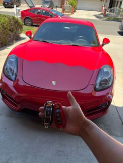 Just finished another beautiful Porsche Cayman key setup today