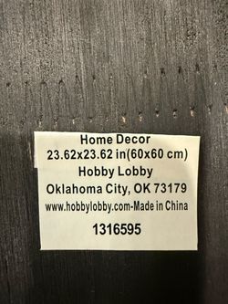 Distressed wood sign