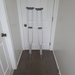 Crutches for adult adjustable McKesson