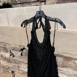 Alice And Olivia Fringe Tunic Size Xs/s