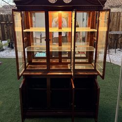 Wooden China Cabinet