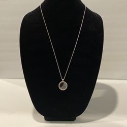 Authentic Pandora Necklace with Locket Charm